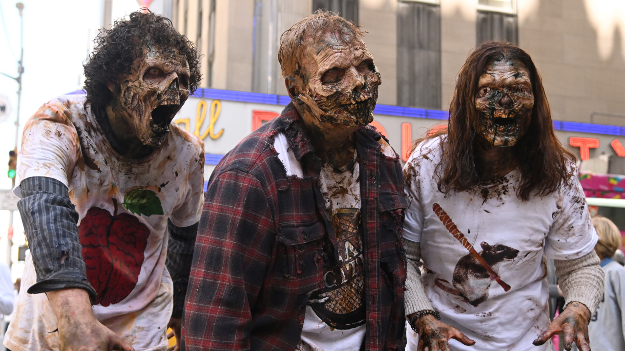 Zombies on the streets of New York