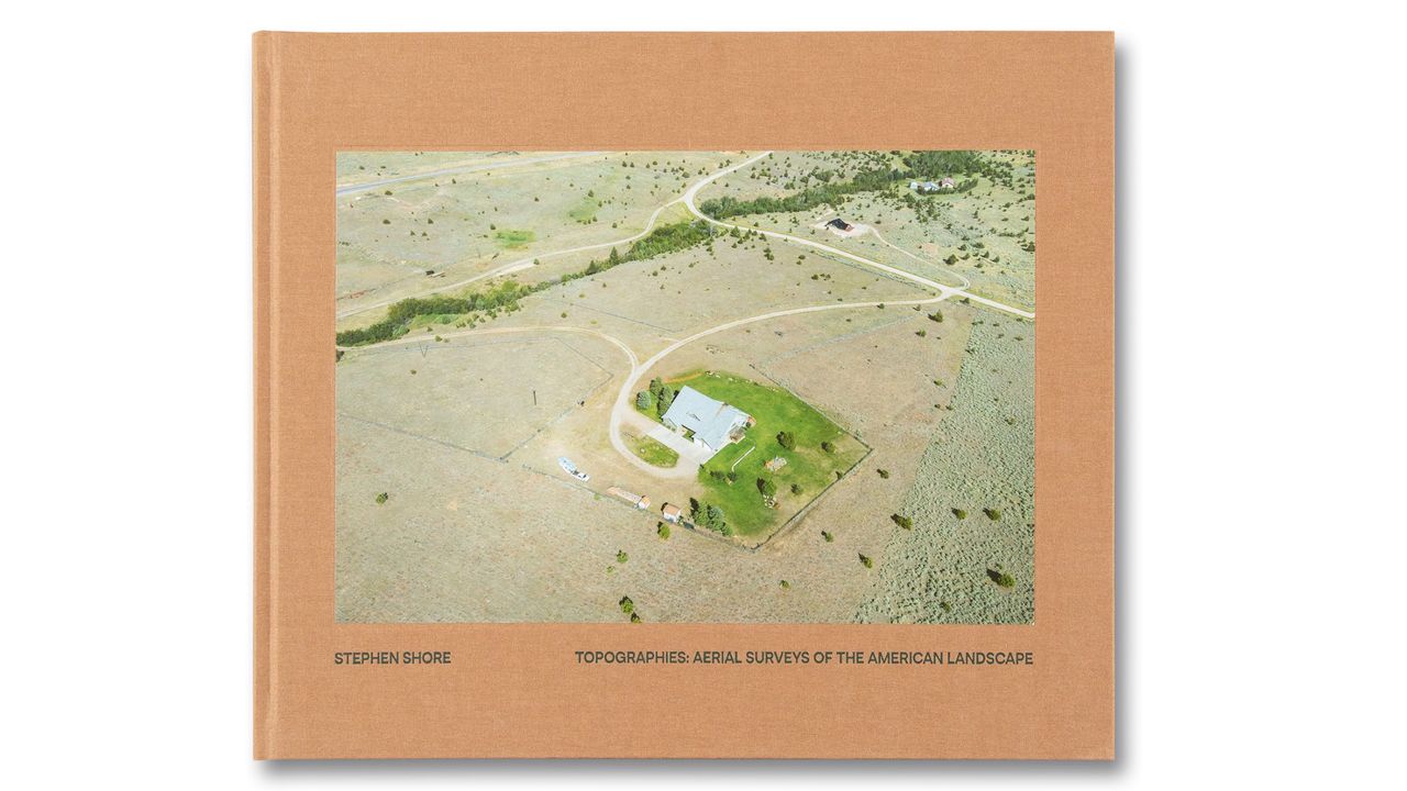 Cover of Stephen Shore book &#039;Topographies; Aerial Surveys of the American Landscape&#039;