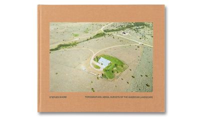 Cover of Stephen Shore book 'Topographies; Aerial Surveys of the American Landscape'