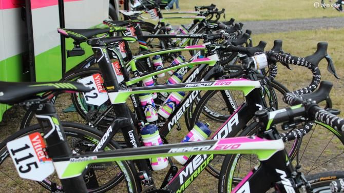 Lampre-Merida brings the Merida Sculptura, Ride, Reacto EVO, and Reacto KOM