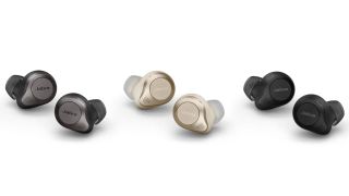 Jabra Elite 85t i tre forskellige farver