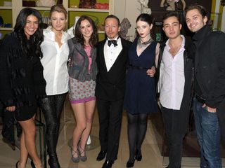 The cast of Gossip Girl attend Eric Daman's 'You Know You Want It' publication