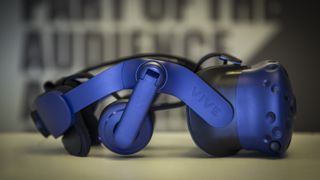 HTC Vive Pro features built-in headphones