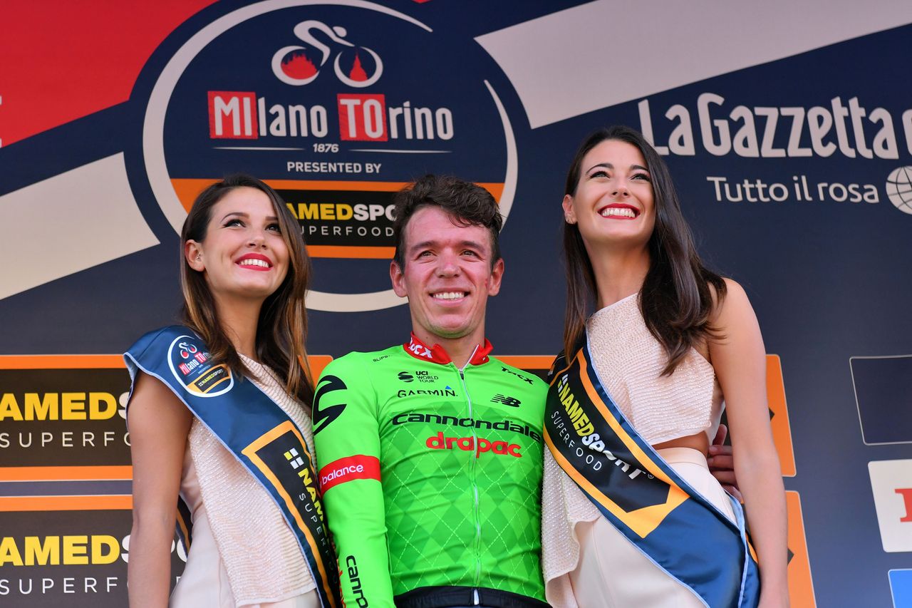 Rigoberto Uran after winning Milano-Torino