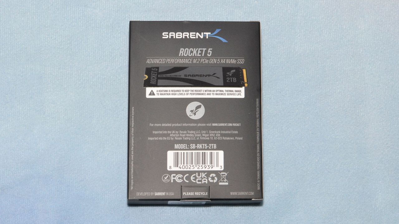 Sabrent Rocket 5 2TB SSD