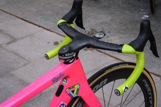 EF Education Cannondale SystemSix bars