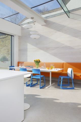 banquette seating ideas - booth seating in kitchen extension