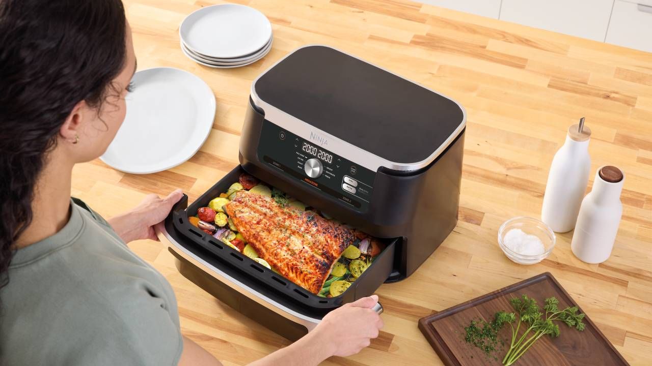 The Ninja Foodi FlexDrawer is the biggest air fryer I’ve ever seen! T3
