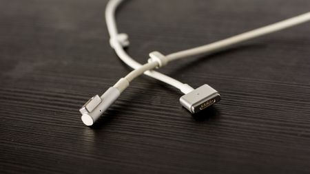 A MacBook charging cable.