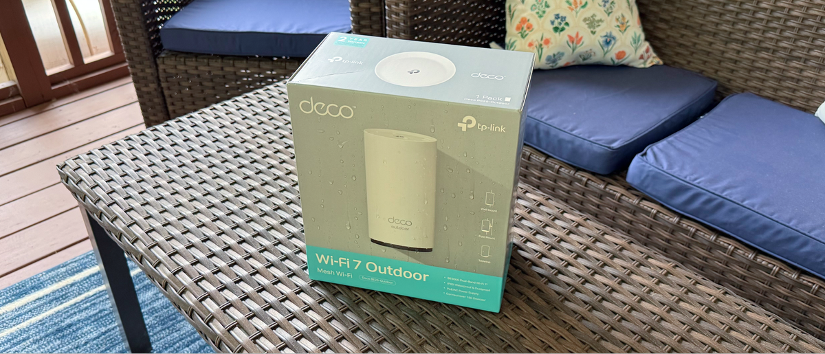 I expanded my Wi-Fi 7 network by adding a TP-Link Deco BE25-Outdoor satellite, quadrupling performance for long-distance connections in my backyard