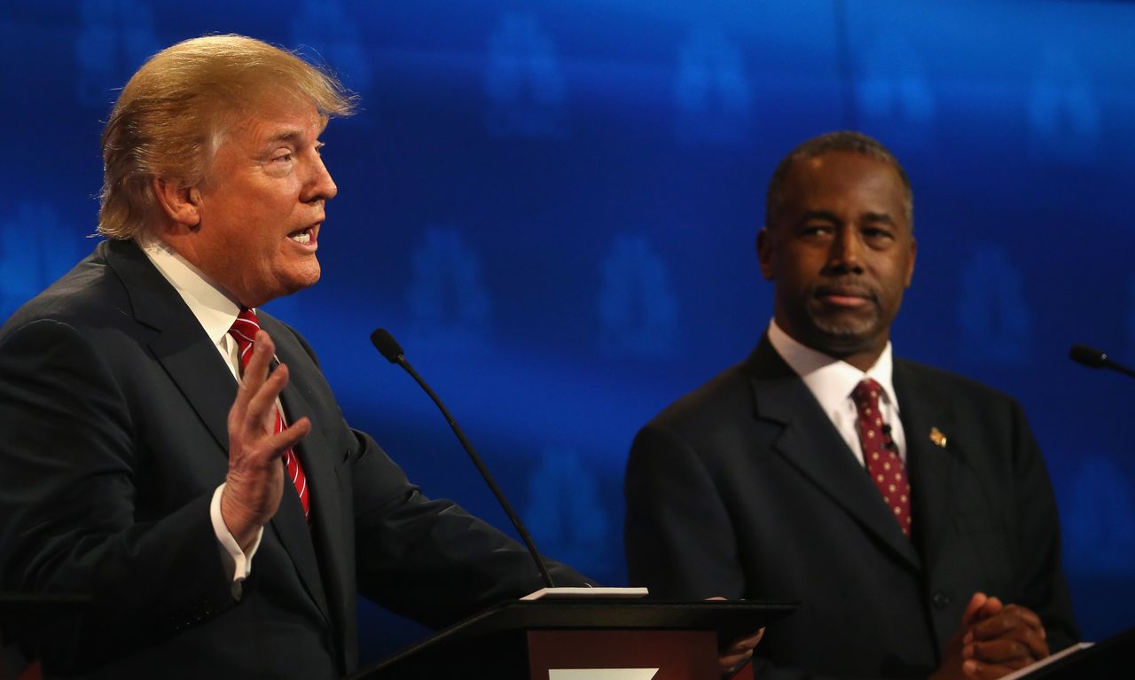 Donald Trump and Ben Carson