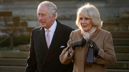 Royal who’s been ‘brought back into the fold’ revealed. Seen here are King Charles and Camilla, Queen Consort leaving Bolton Town Hall