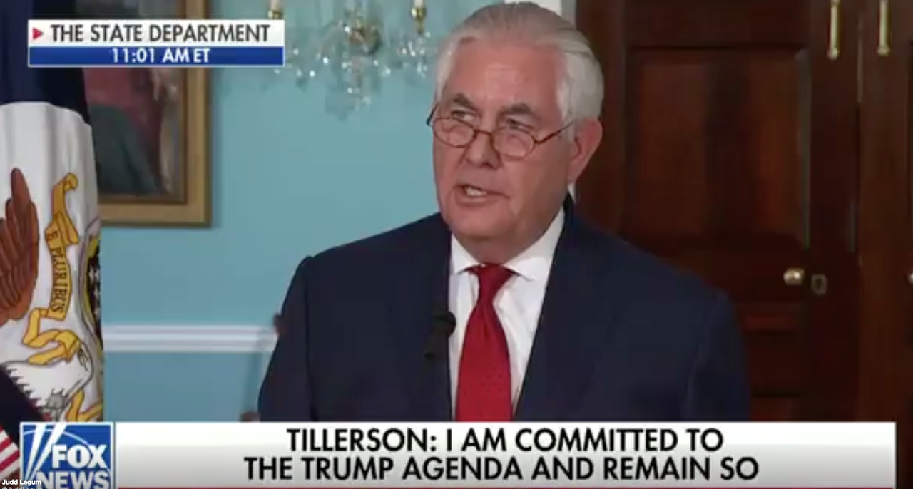 Rex Tillerson.