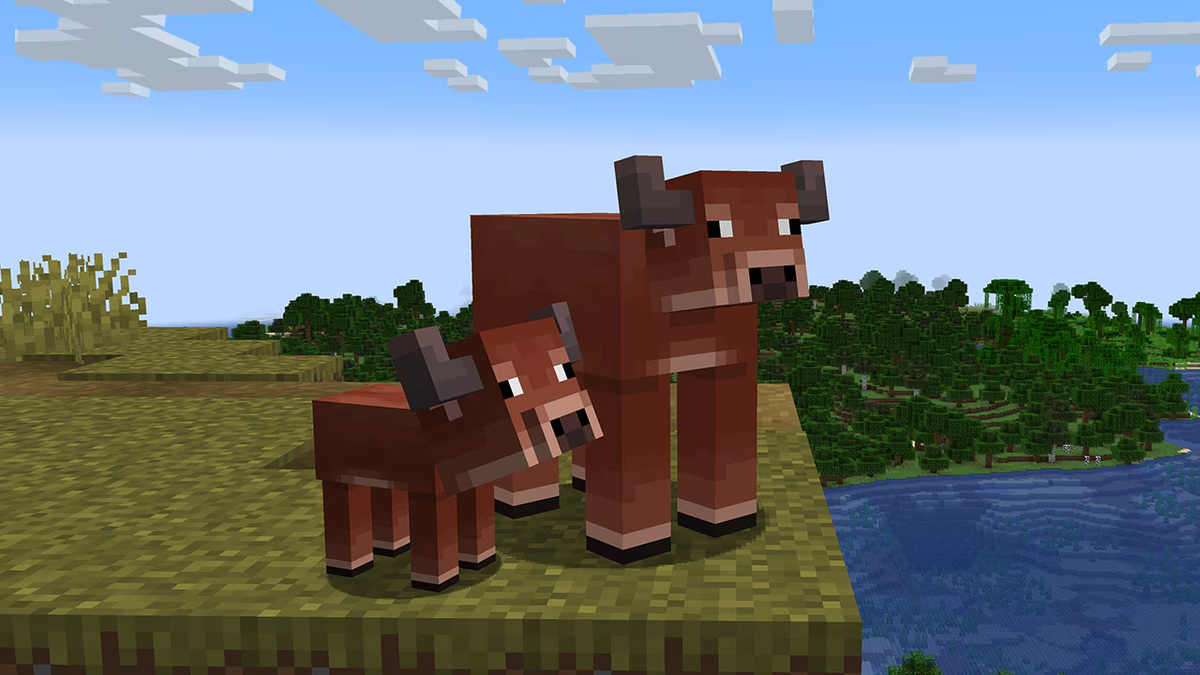 Warm cow minecraft screenshot 