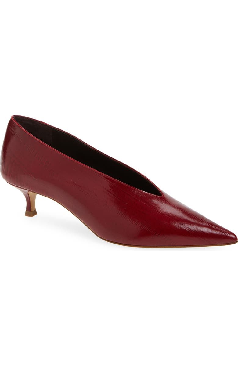 Babouche Kitten Heel Pump