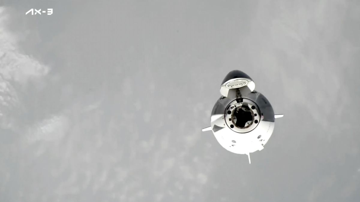 Zobacz, jak astronauci Ax-3 opuszczają dziś Międzynarodową Stację Kosmiczną w kapsule SpaceX Dragon