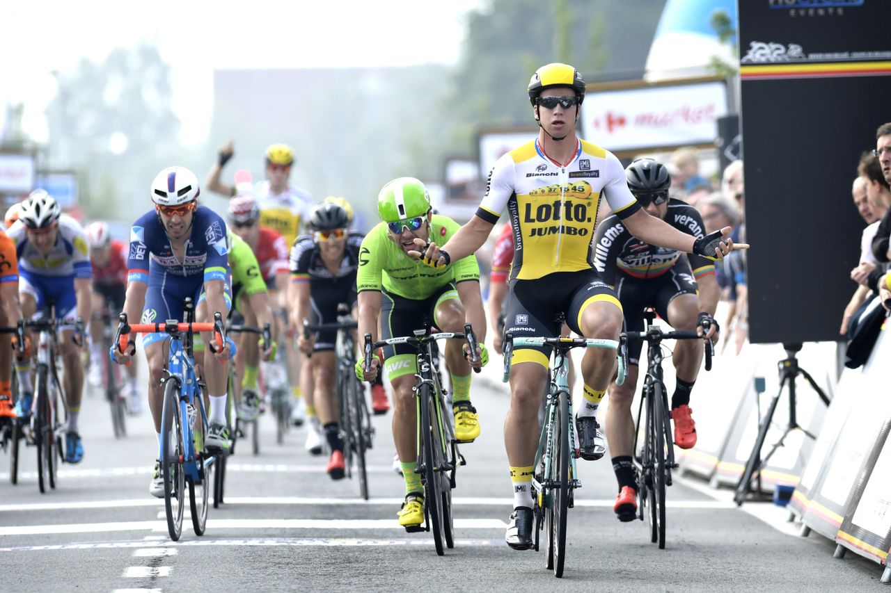 Dylan Groenewegn wins the 2016 Heistse Pijl.