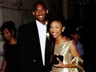 Brandy and Kobe Bryant