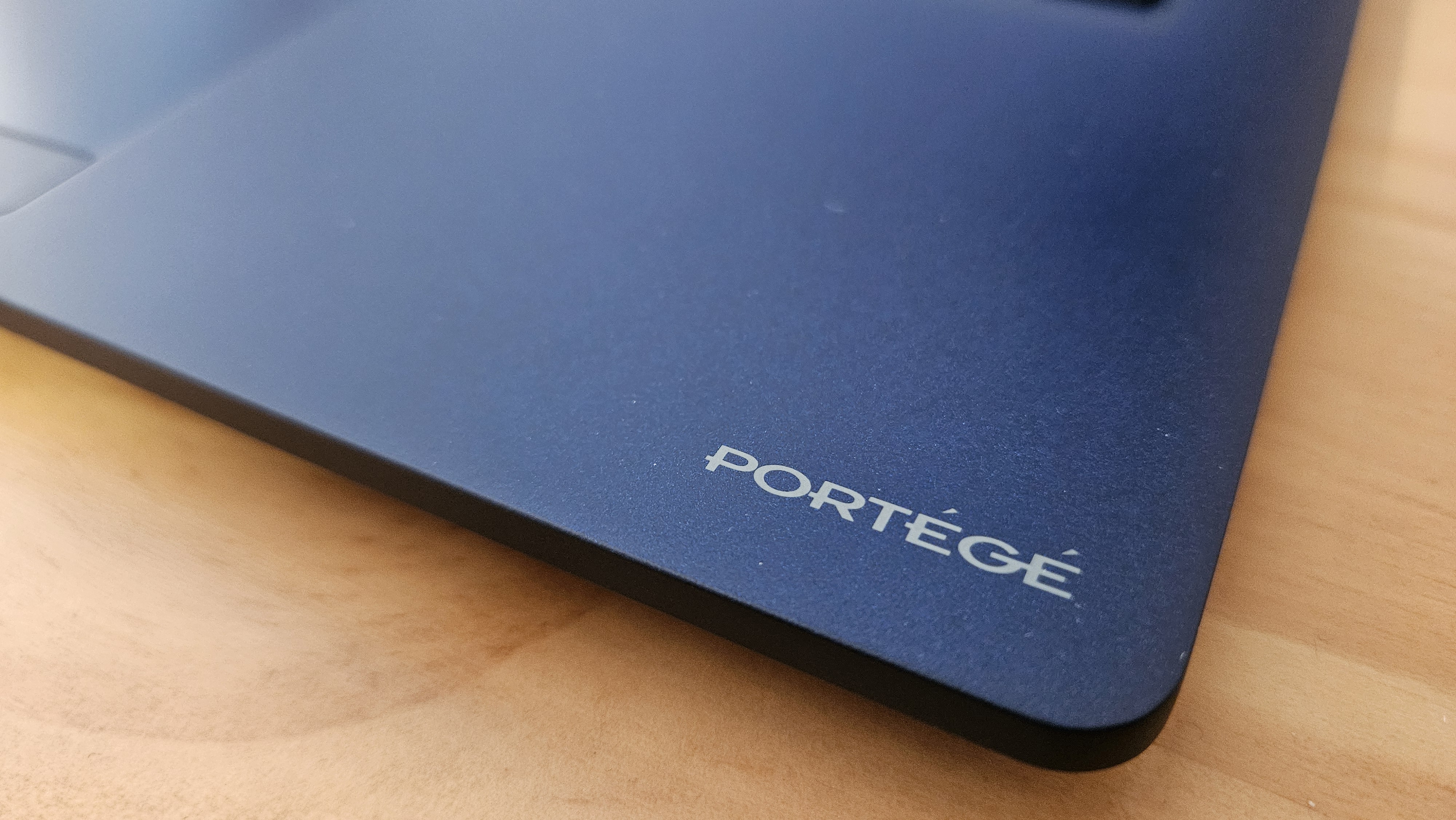 The Dynabook Portege Z40L-N on a desk