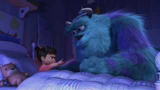 Boo bids farewell to Sully in her bedroom