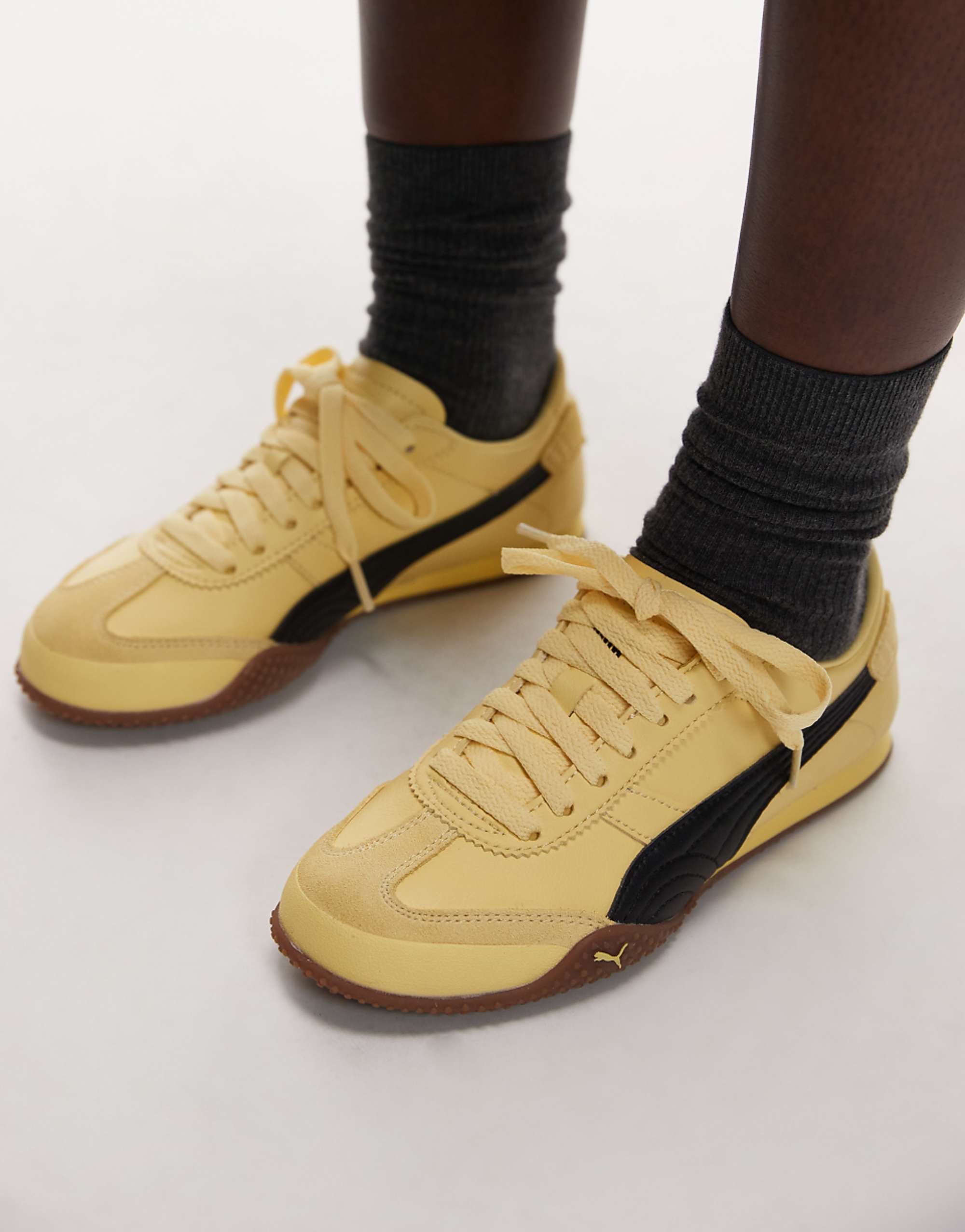 Puma Bella Trainers in Yellow