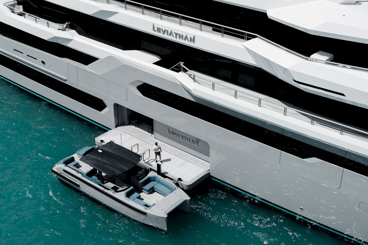 Gabe Newell's superyacht, Leviathan.