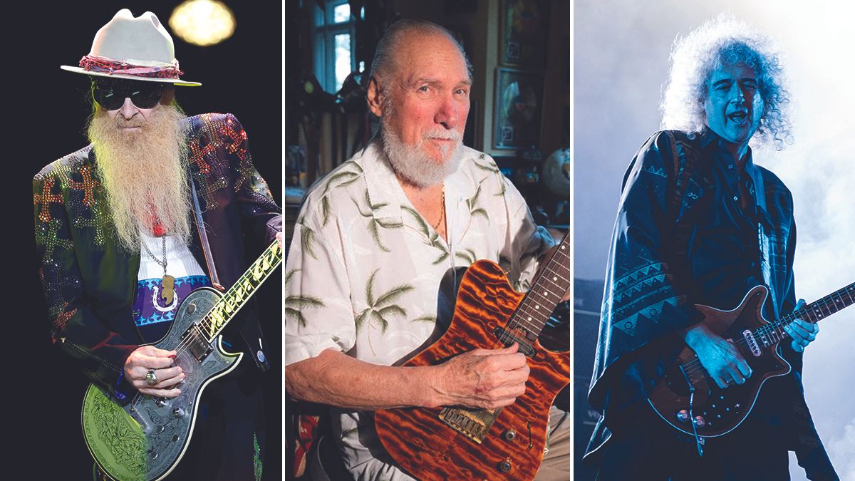 Billy Gibbons, Steve Cropper and Brian May