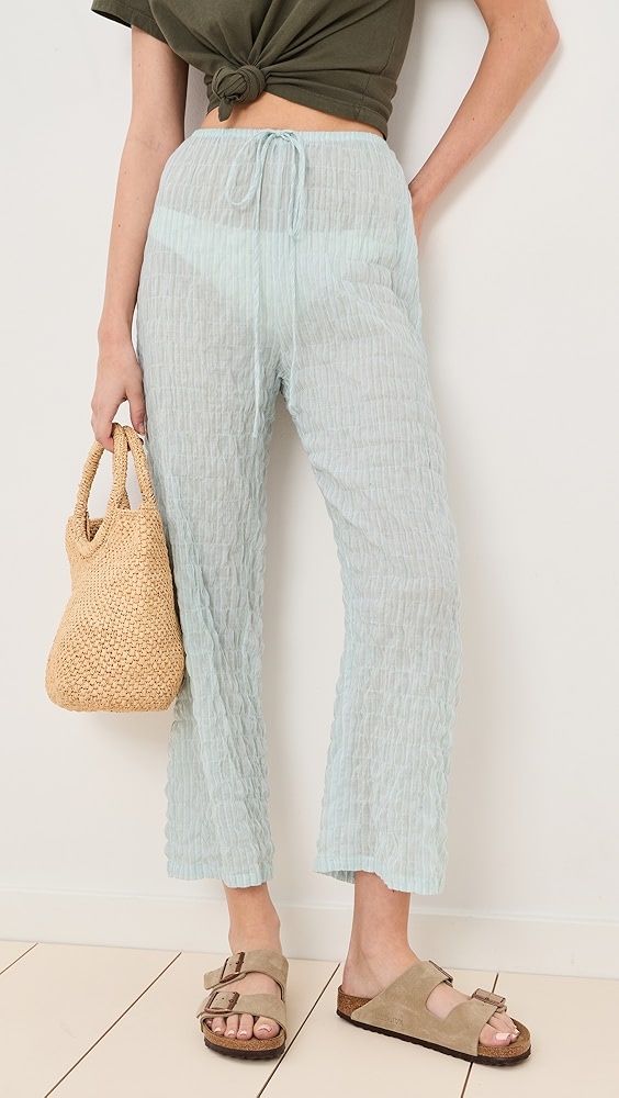 Le Bop X Mally K. Goldman Arden Pants - Sage Green