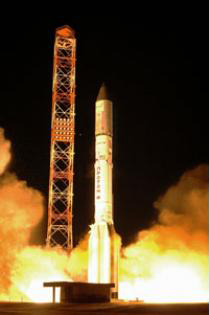 Russian Rocket Launches New Communications Satellite