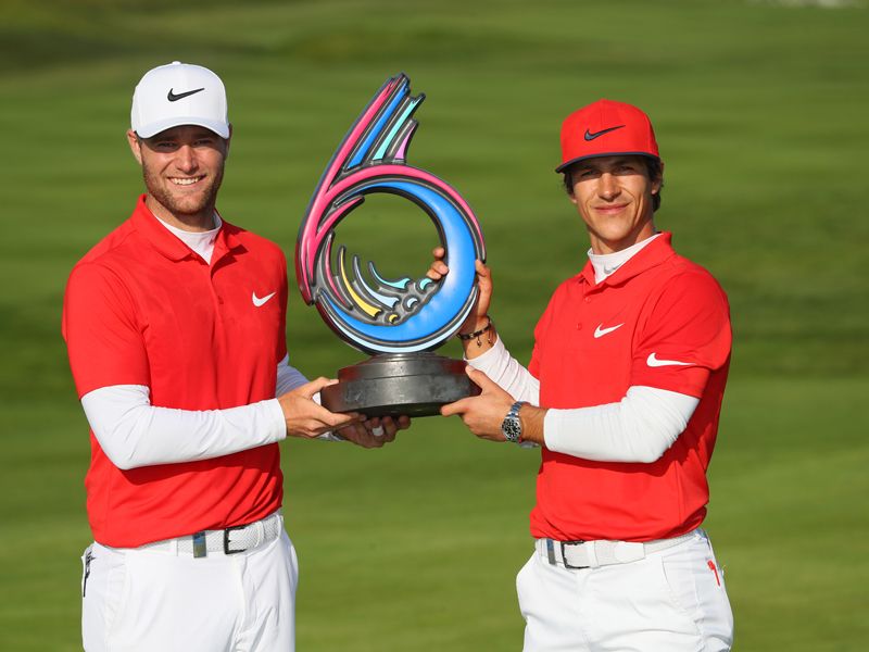 Lucas Bjerregaard and Thorbjorn Olesen are defending champions