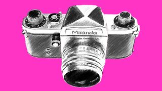 Line drawing of Miranda T camera