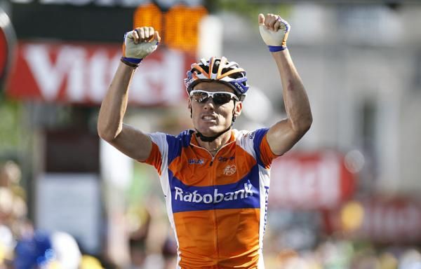 Luis Leon Sanchez claims his third career Tour de France stage victory.