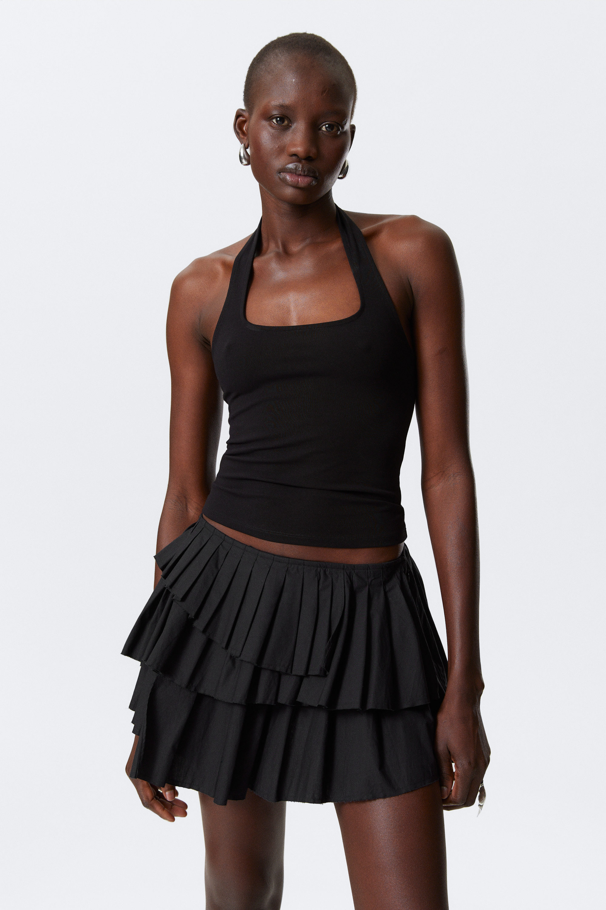 Square Neck Halter Top
