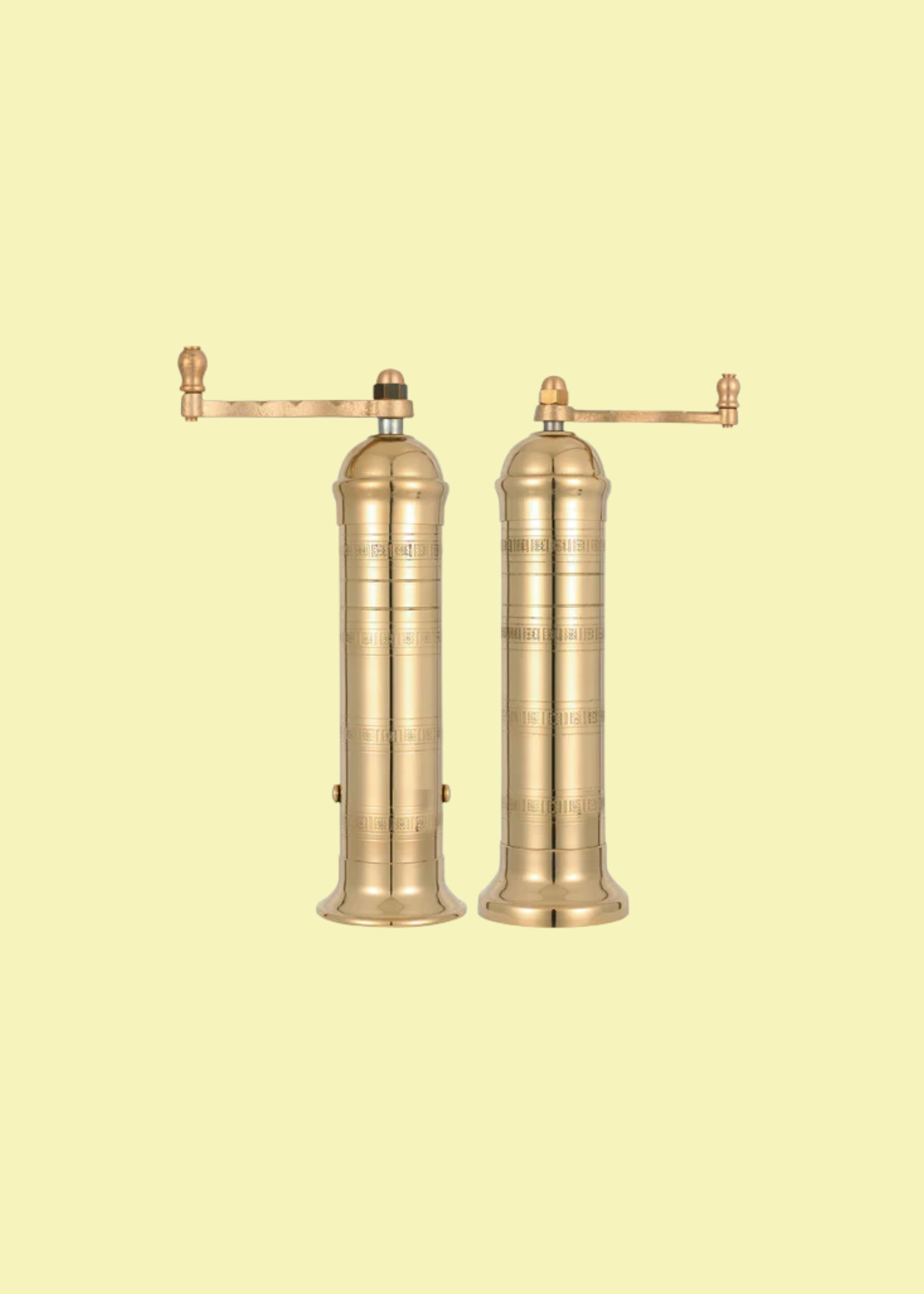 Rebecca Udall, Brass Salt &amp;amp; Pepper Mill Set
