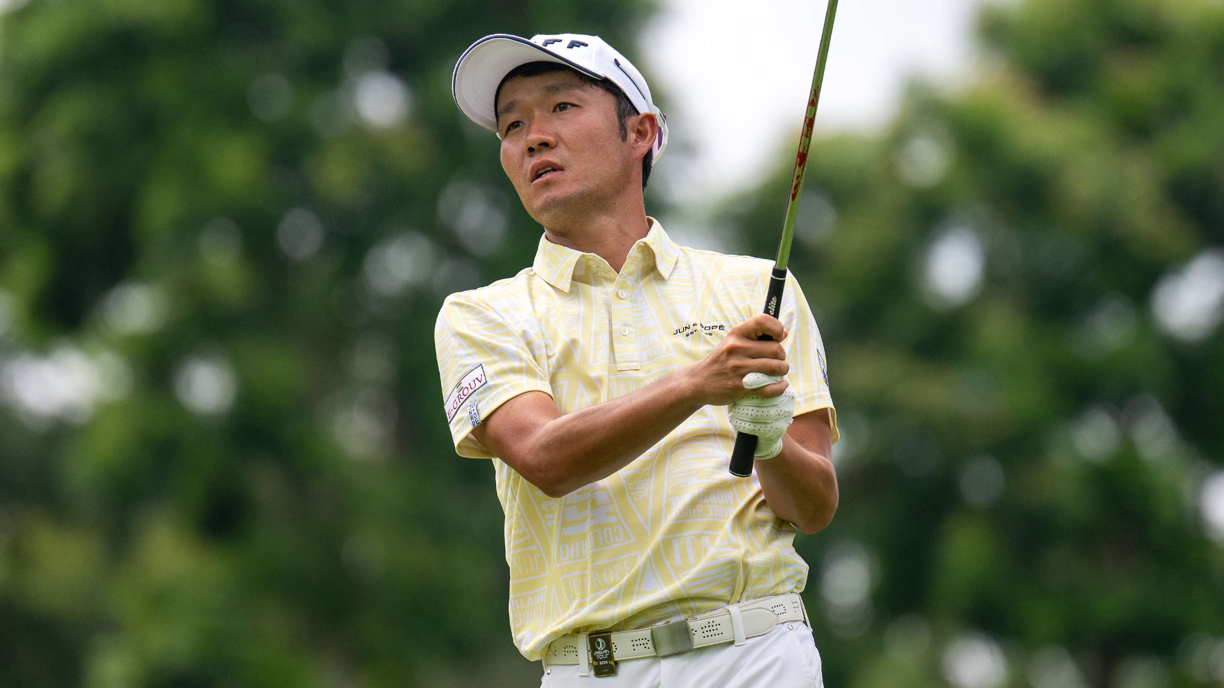 Yosuke Asaji at the Moutai Singapore Open