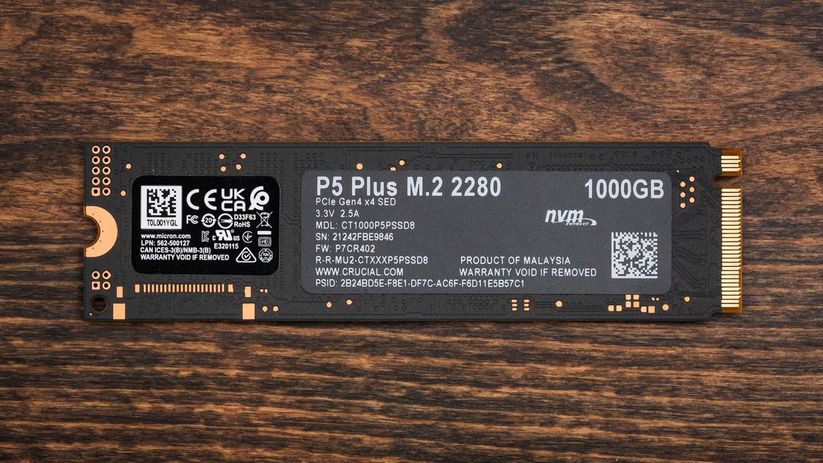 Crucial P5 Plus M.2 NVMe SSD Review: Affordable Gen4 Performance