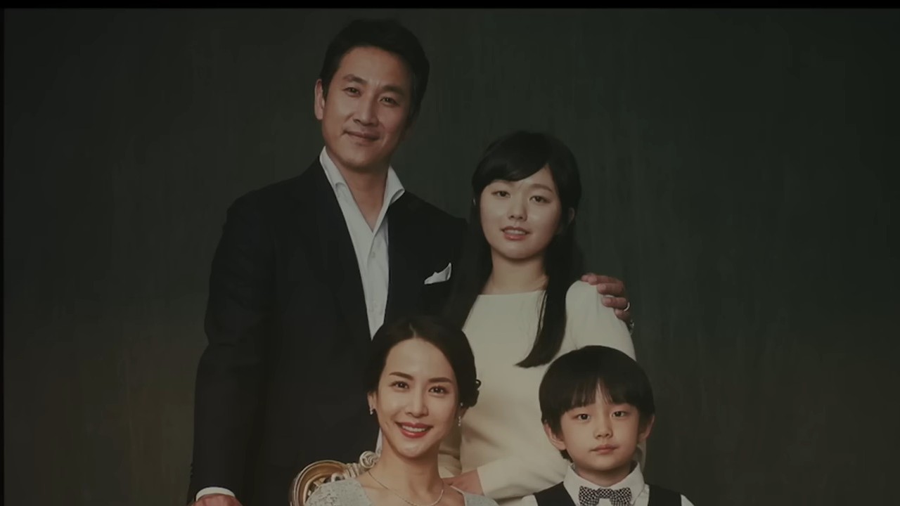 The Park family in Parasite