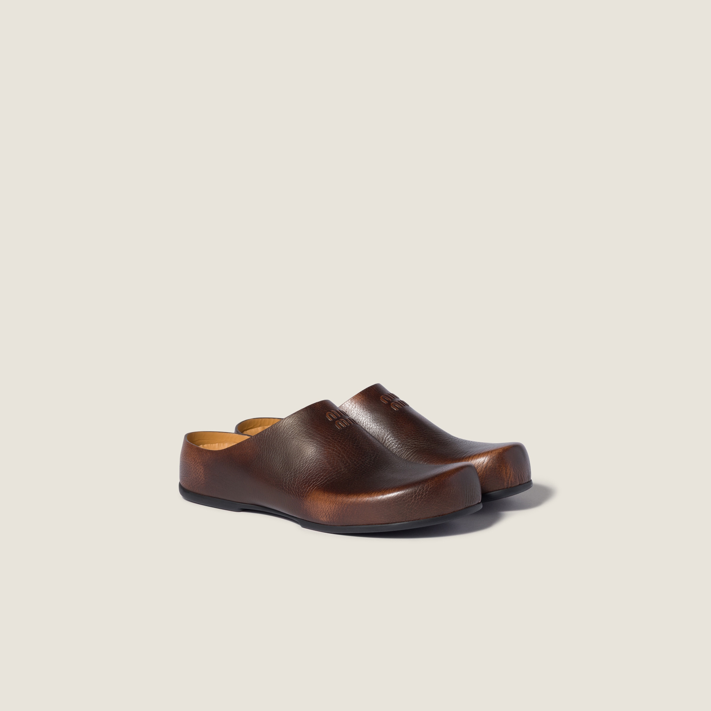 Leather Mules