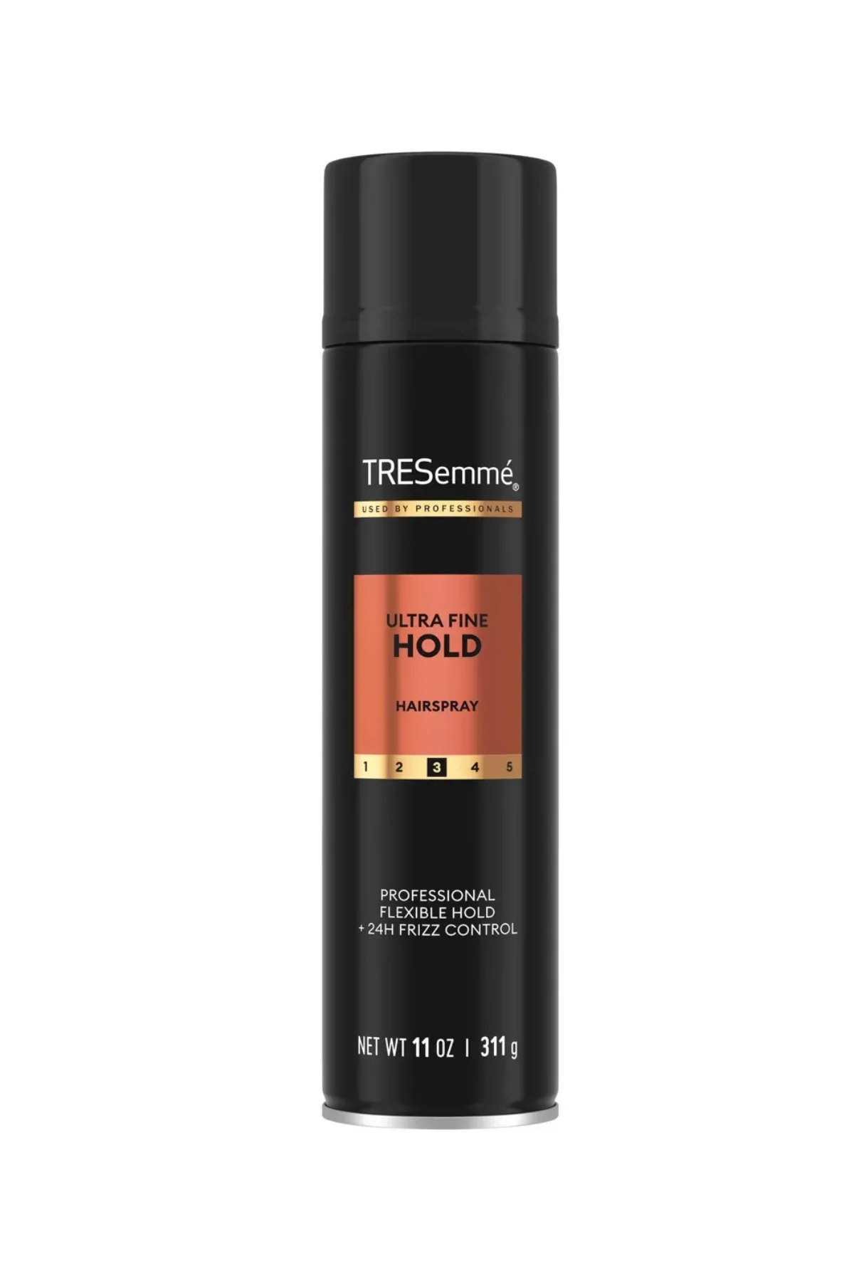 A bottle of TreSemm&amp;eacute; Ultra Fine hairspray.
