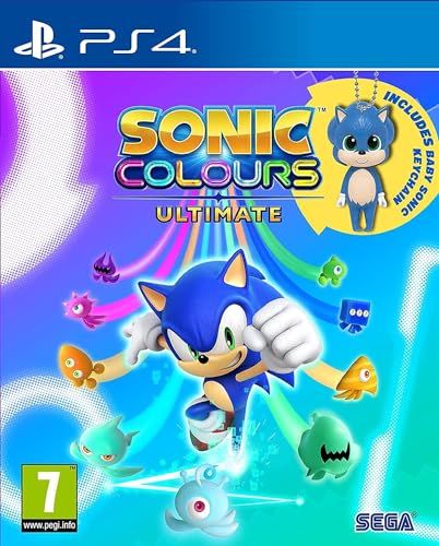 Sonic Colours Ultimate With Baby Sonic Keychain (PS4)
