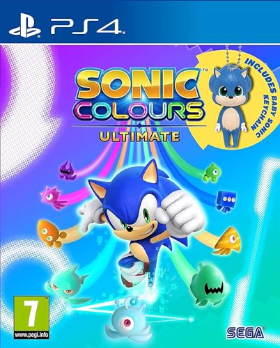 Sonic Colours Ultimate With Baby Sonic Keychain (exclusive to Amazon.co.uk) (ps4)