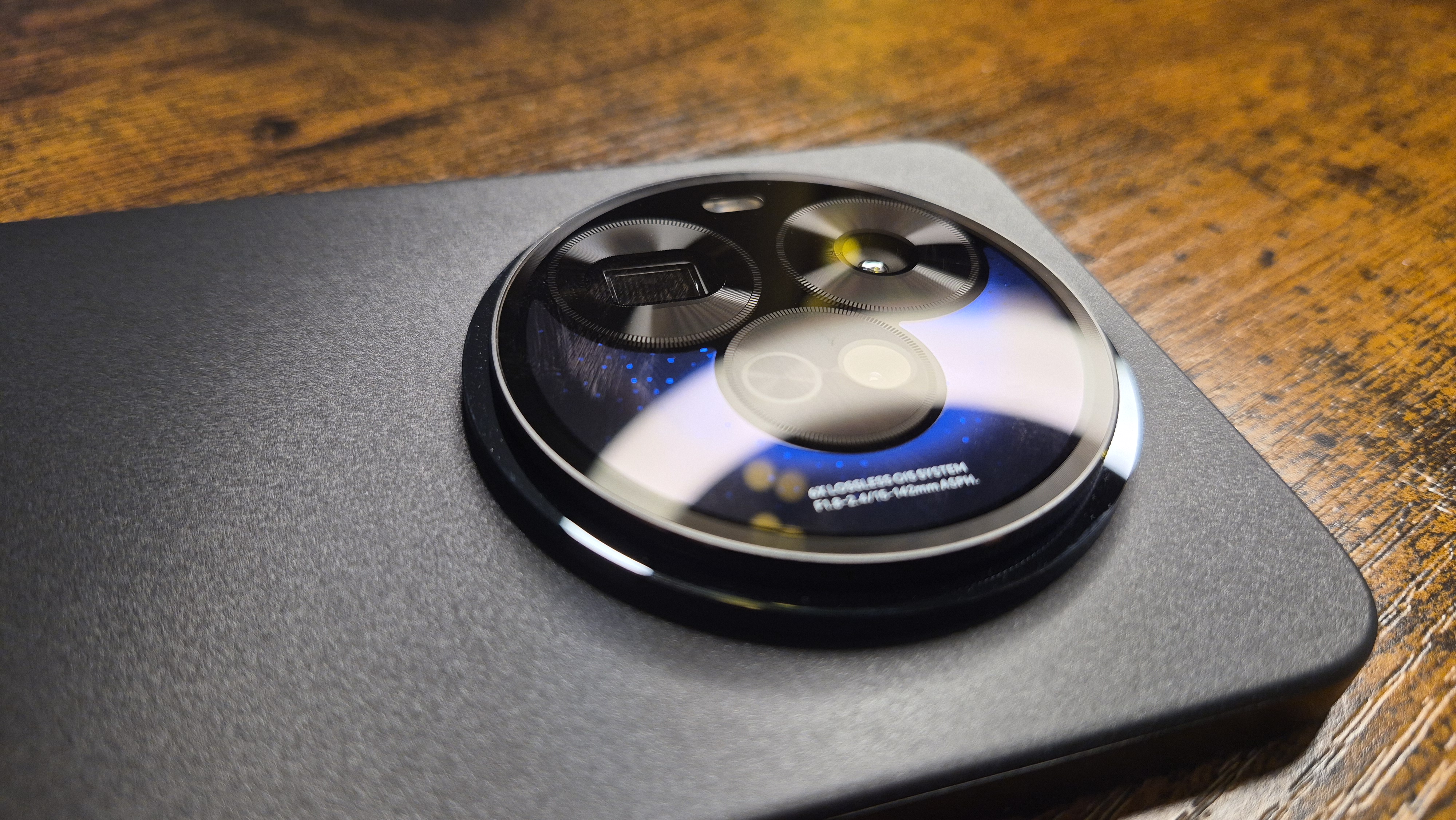 The TCL Nxtpaper 60 Ultra on a desk