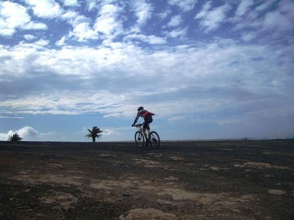 Beautiful skies during stage 3