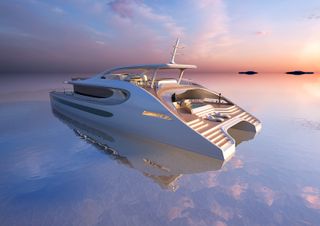 Oneiric Catamaran by Zaha Hadid Architects