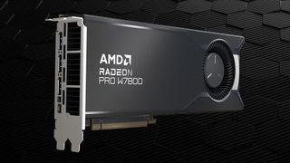 AMD Radeon Pro W7800 graphics card