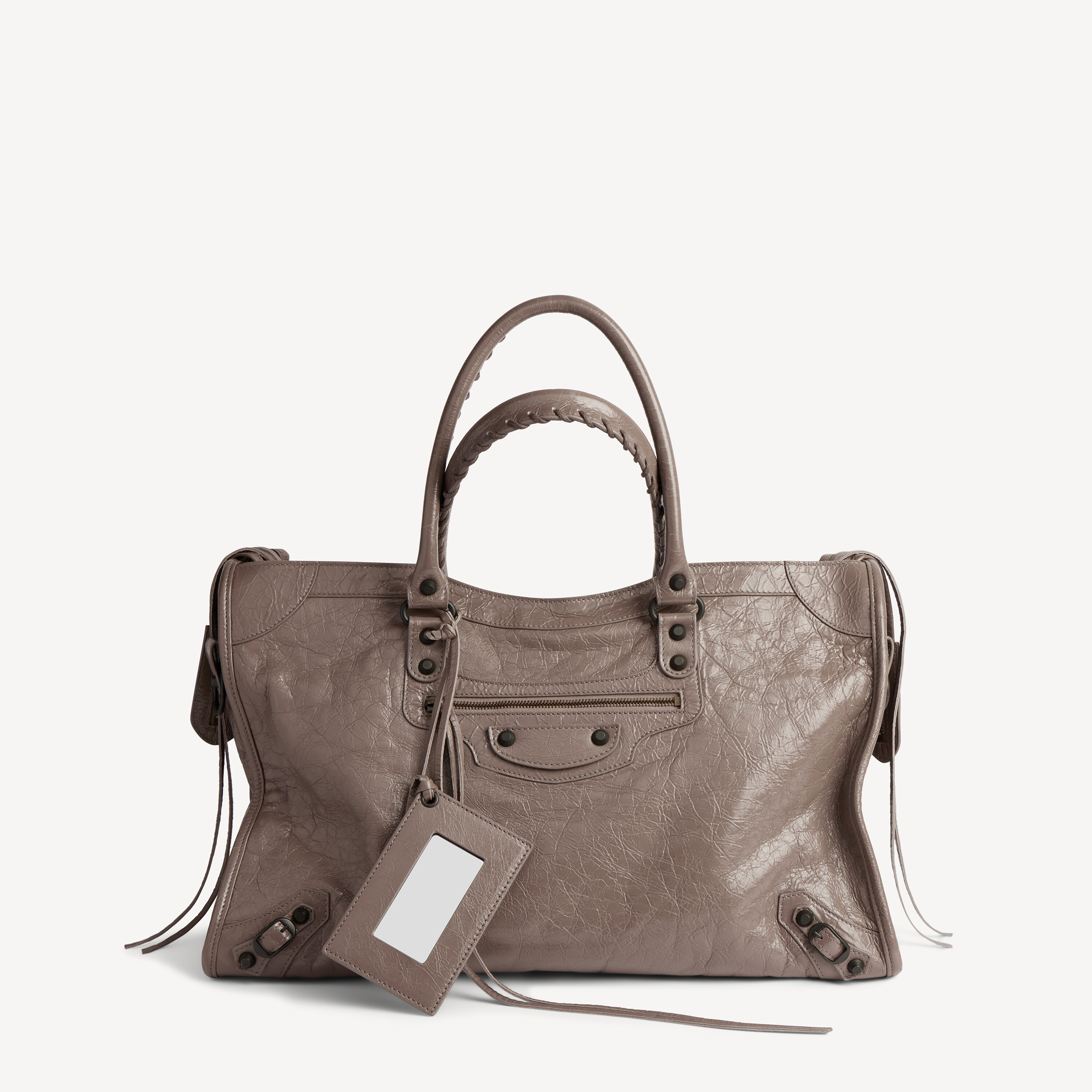 Men's Le City Bag Large in Dark Noix
