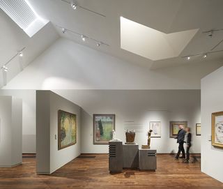 Gainsborough house redesigned gallery interior by zmma