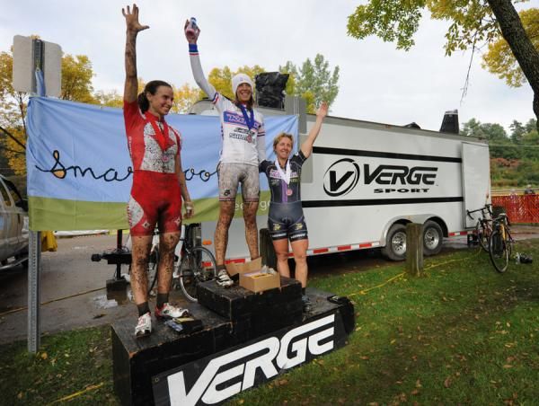 The Podium: Davison, Wyman, Van Gilder.