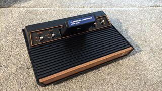 Atari 2600+ review; a retro games console made from wood and plastic