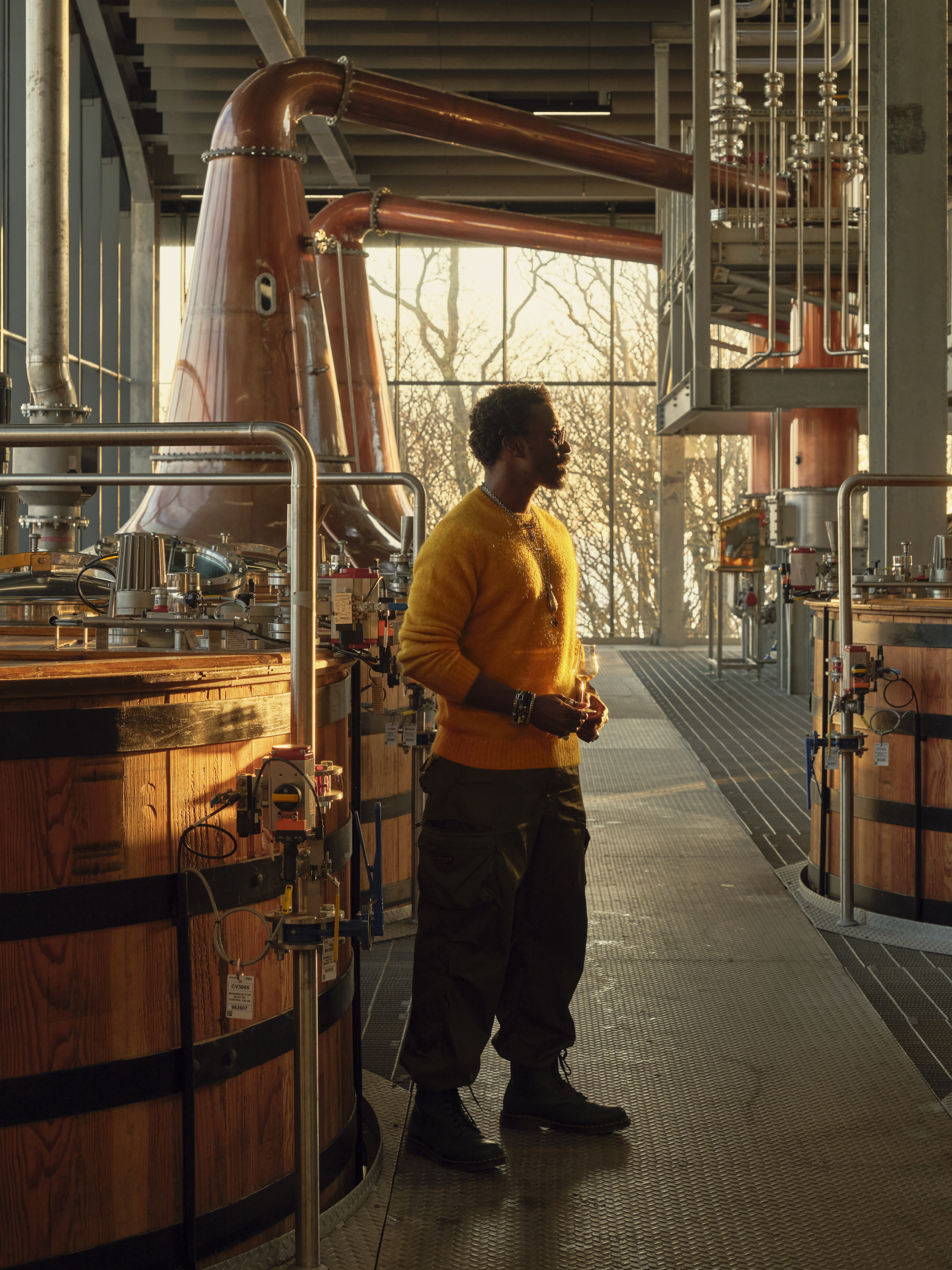 Ini Archibong sculpture at Port Ellen